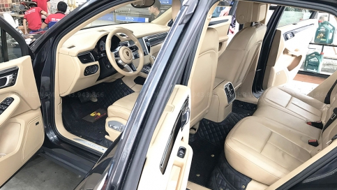 Thảm lót sàn ô tô 5D 6D cho Porsche Macan sang trọng nhất